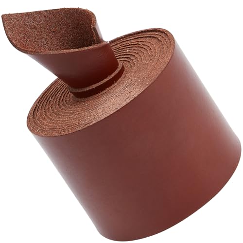 GORGECRAFT 50mm Breites Lederband 200cm Lange Glänzende Lederstreifen 1.2mm Dicke Flache Kunstlederschnur Fäden Seil Für Heimwerker Gitarrengürtel Schmuckherstellung Werkzeugwerkstatt Sattelbraun GORGECRAFT 50mm Breites Lederband 200cm Lange Glänzende Lederstreifen 1.2mm Dicke Flache Kunstlederschnur Fäden Seil Für Heimwerker Gitarrengürtel Schmuckherstellung Werkzeugwerkstatt Sattelbraun von GORGECRAFT
