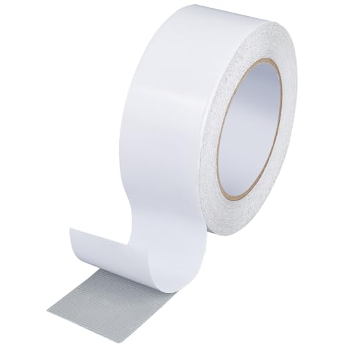 GORGECRAFT 50mm X 20m Stark Klebendes Stoff-Klebeband Robuste Reparatur Weißes Teppich-Sicherungsband Stoff Doppelseitiges Wasserabweisendes Gaffer-Klebeband Für Die Reparatur von Stacheln Kanten GORGECRAFT 50mm X 20m Stark Klebendes Stoff-Klebeband Robuste Reparatur Weißes Teppich-Sicherungsband Stoff Doppelseitiges Wasserabweisendes Gaffer-Klebeband Für Die Reparatur von Stacheln Kanten von GORGECRAFT