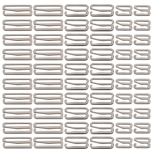 GORGECRAFT 60Stk 3 Größen Metall-BH-Trägerhaken Legierung Badeanzug-Clips Ersatz Verstellbarer Schiebehakenverschluss Für Badeanzug-Oberteile Dessous Bikini Kleid Nähen Rotguss 24mm 19mm 11 mm GORGECRAFT 60Stk 3 Größen Metall-BH-Trägerhaken Legierung Badeanzug-Clips Ersatz Verstellbarer Schiebehakenverschluss Für Badeanzug-Oberteile Dessous Bikini Kleid Nähen Rotguss 24mm 19mm 11 mm von GORGECRAFT