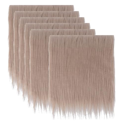 GORGECRAFT 6Stk Quadratische Fellflicken 25x25cm Zottelig Grau Kunstfell Stoffzuschnitte Künstlicher Plüschteppich Vorgeschnittener Stoff Zum Selbernähen Stuhlbezug Weihnachtswichtel-Bart-Dekor GORGECRAFT 6Stk Quadratische Fellflicken 25x25cm Zottelig Grau Kunstfell Stoffzuschnitte Künstlicher Plüschteppich Vorgeschnittener Stoff Zum Selbernähen Stuhlbezug Weihnachtswichtel-Bart-Dekor von GORGECRAFT