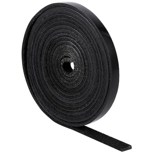 GORGECRAFT 6mm X 2m Echtlederschnur Schwarzes Flaches Lederband 2mm Dick Vollnarbiges Büffelleder Streifen Riemen Flechtfaden Seil Für Halskette Armbänder Schmuckherstellung Stiefelspitze DIY GORGECRAFT 6mm X 2m Echtlederschnur Schwarzes Flaches Lederband 2mm Dick Vollnarbiges Büffelleder Streifen Riemen Flechtfaden Seil Für Halskette Armbänder Schmuckherstellung Stiefelspitze DIY von GORGECRAFT