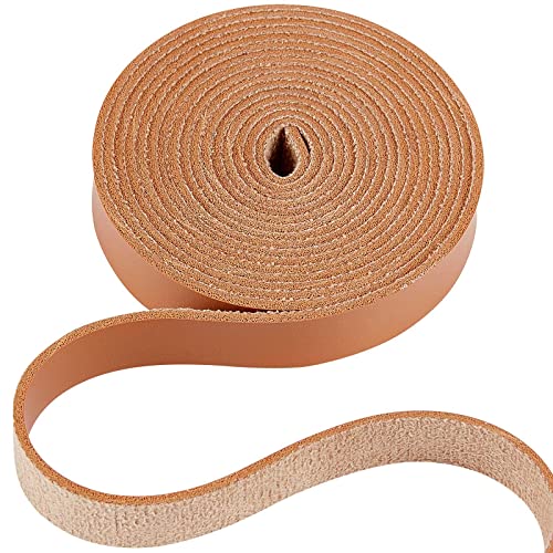 GORGECRAFT 79" langes 1/2" mattes Sandbraun Lederband 2 mm Dick Flaches Leder Spitzenabisolierschnur Flechtschnur Rolle Gürtelwickel Einseitiges Lederzubehör Kunstschnur Für Herstellung Kleidung GORGECRAFT 79" langes 1/2" mattes Sandbraun Lederband 2 mm Dick Flaches Leder Spitzenabisolierschnur Flechtschnur Rolle Gürtelwickel Einseitiges Lederzubehör Kunstschnur Für Herstellung Kleidung von GORGECRAFT