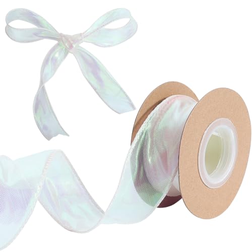 GORGECRAFT 9m Transparentes Organzaband 4cm Breit Schimmerndes Chiffonband Mit Dekorativem Rand Champagnergelb Für Geschenkverpackungen Körbe Schleifen Hochzeitseinladungen Blumensträuße Heimwerk GORGECRAFT 9m Transparentes Organzaband 4cm Breit Schimmerndes Chiffonband Mit Dekorativem Rand Champagnergelb Für Geschenkverpackungen Körbe Schleifen Hochzeitseinladungen Blumensträuße Heimwerk von GORGECRAFT