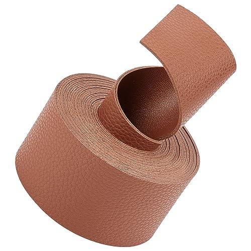 GORGECRAFT Doppelseitiges Lederband 79" Langer Flacher Ledergürtel 1.5" breite Braune Lederstreifenrolle Glänzendes Strukturiertes Leder Zubehör Für Gürtel Schlüsselanhänger Heimwerkerhandwerk GORGECRAFT Doppelseitiges Lederband 79" Langer Flacher Ledergürtel 1.5" breite Braune Lederstreifenrolle Glänzendes Strukturiertes Leder Zubehör Für Gürtel Schlüsselanhänger Heimwerkerhandwerk von GORGECRAFT