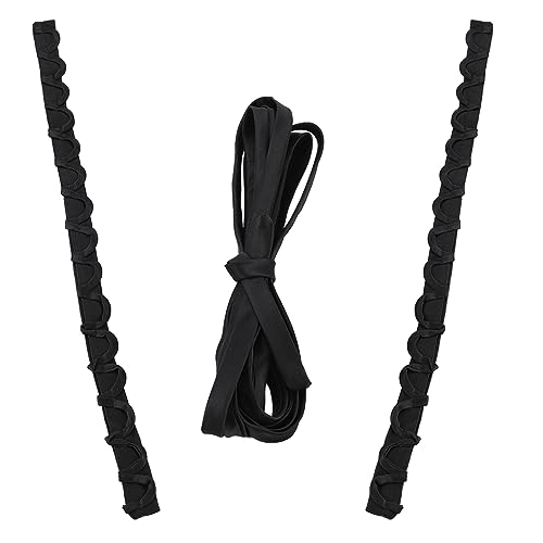GORGECRAFT Hochzeitskleid-Reißverschluss-Ersatz Verstellbare Korsett-Schnürsenkel Ersatz-Korsett-Korsett-Set Reißverschluss-Verlängerung Passform Satin-Korsett-Set Schlaufen Für Brautkorsett (Schwarz) GORGECRAFT Hochzeitskleid-Reißverschluss-Ersatz Verstellbare Korsett-Schnürsenkel Ersatz-Korsett-Korsett-Set Reißverschluss-Verlängerung Passform Satin-Korsett-Set Schlaufen Für Brautkorsett (Schwarz) von GORGECRAFT