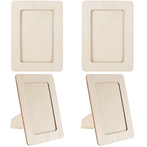 GORGECRAFT Hölzerner DIY Fotorahmen 4 Stück Unlackierter Massiver Bilderrahmen Für BurlyWood Fotoständer Blanker Holz Bilderrahmenständer Für Tischplatte Schreibtisch DIY Malerei Handwerk Kunstdekorat GORGECRAFT Hölzerner DIY Fotorahmen 4 Stück Unlackierter Massiver Bilderrahmen Für BurlyWood Fotoständer Blanker Holz Bilderrahmenständer Für Tischplatte Schreibtisch DIY Malerei Handwerk Kunstdekorat von GORGECRAFT