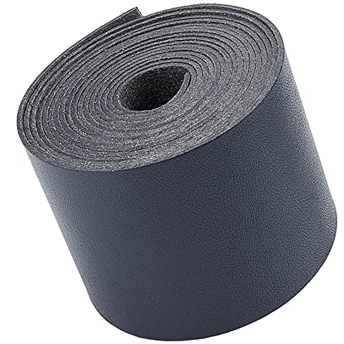 GORGECRAFT 2M Lange 5cm Breit Lederriemen Streifen Kunstlederstreifen Bänder Gürtelleder Flachband DIY Lederband Für Die Herstellung von Taschenriemen Ledergürtel Möbelgriffe Schwarz GORGECRAFT 2M Lange 5cm Breit Lederriemen Streifen Kunstlederstreifen Bänder Gürtelleder Flachband DIY Lederband Für Die Herstellung von Taschenriemen Ledergürtel Möbelgriffe Schwarz von GORGECRAFT