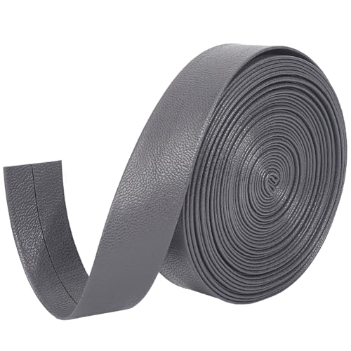 GORGECRAFT Lederschnur 5 m X 20mm Kunstlederband 1mm Dick Umklappbare Lederstreifen Lammfellstruktur Flaches Lederband Kunstlederschnur Seil Für Heimwerker Gürtel Armbänder Schmuckherstellung Grau GORGECRAFT Lederschnur 5 m X 20mm Kunstlederband 1mm Dick Umklappbare Lederstreifen Lammfellstruktur Flaches Lederband Kunstlederschnur Seil Für Heimwerker Gürtel Armbänder Schmuckherstellung Grau von GORGECRAFT