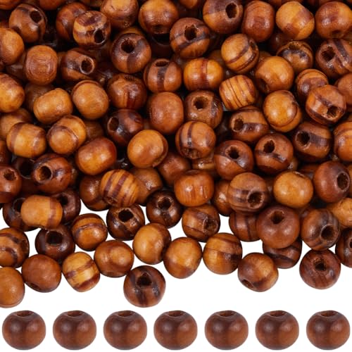 GORGECRAFT Natürliche Holzperlen, 6 mm, lose Holzperlen, runde Holzperlen mit 2 mm Loch, kleine Burlywood-Perlen, Abstandshalter für Armband, Halskette, Haarschmuck, DIY, Handwerk, Heimdekoration, 200 GORGECRAFT Natürliche Holzperlen, 6 mm, lose Holzperlen, runde Holzperlen mit 2 mm Loch, kleine Burlywood-Perlen, Abstandshalter für Armband, Halskette, Haarschmuck, DIY, Handwerk, Heimdekoration, 200 von GORGECRAFT