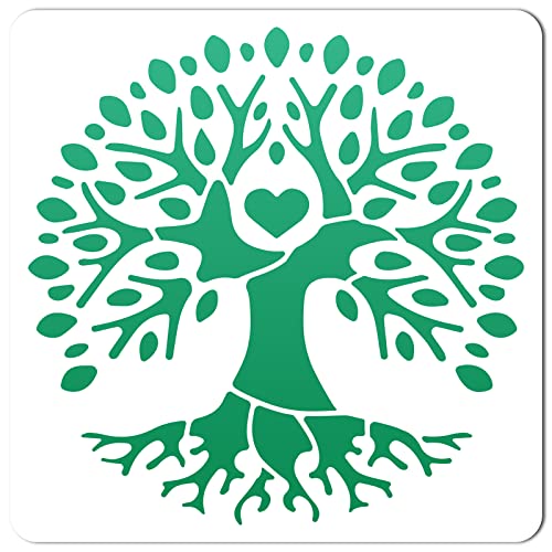 GORGECRAFT Schablone Baum des Lebens 30 x 30 cm Kunststoff-Zeichnung Malvorlagen Großes Wiederverwendbares Schild Heimdekoration Zum Malen Auf Holz Wand Sammelalbum Karte Bodenzeichnung GORGECRAFT Schablone Baum des Lebens 30 x 30 cm Kunststoff-Zeichnung Malvorlagen Großes Wiederverwendbares Schild Heimdekoration Zum Malen Auf Holz Wand Sammelalbum Karte Bodenzeichnung von GORGECRAFT