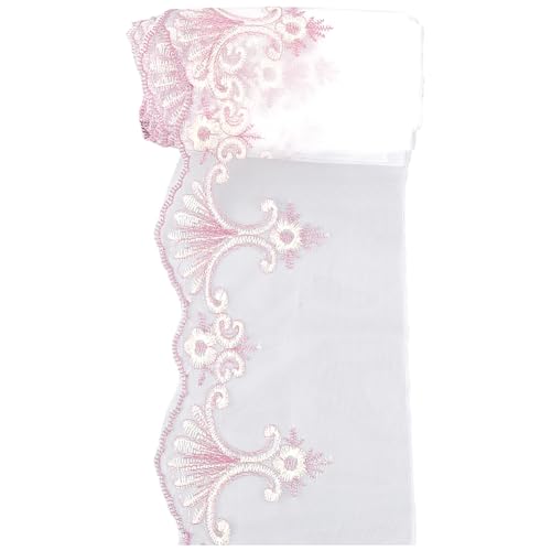 GORGECRAFT Spitzenband Mit Bestickten Blumen 17cm 9.3 Yards Stickerei Unelastisch Zum Nähen Spitzenbesatz Altrosa Randbesatz Zum Nähen Basteln Vorhang Brautschmuck Hochzeit Party Dekoration Kleidung GORGECRAFT Spitzenband Mit Bestickten Blumen 17cm 9.3 Yards Stickerei Unelastisch Zum Nähen Spitzenbesatz Altrosa Randbesatz Zum Nähen Basteln Vorhang Brautschmuck Hochzeit Party Dekoration Kleidung von GORGECRAFT
