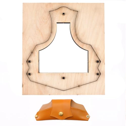 GORGECRAFT Stanzform Für Leder Metall Karbonstahl Brillenetui Halter Schablone Formenschneider Stanz Und Prägeschablone Stempelwerkzeug Mit Glatter Holzbasis Für DIY Bastelprojekte Mit Brillen Und Tas GORGECRAFT Stanzform Für Leder Metall Karbonstahl Brillenetui Halter Schablone Formenschneider Stanz Und Prägeschablone Stempelwerkzeug Mit Glatter Holzbasis Für DIY Bastelprojekte Mit Brillen Und Tas von GORGECRAFT