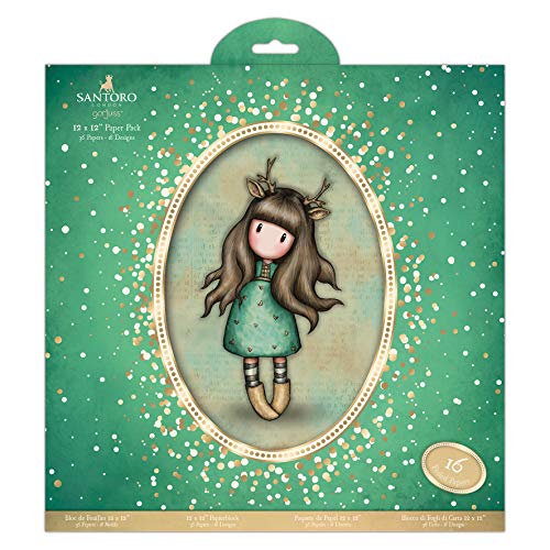 Santoro GOR 160903 Scrapbooking-Papiere, Mehrfarbig, 30, 5 x 30, 5 cm Santoro GOR 160903 Scrapbooking-Papiere, Mehrfarbig, 30, 5 x 30, 5 cm von GORJUSS