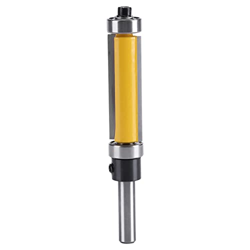 GOTOTOP 1/4" Shank Flush Trim Router Bit mit oberem und unterem Lager Holzbearbeitungswerkzeug-Kit für Holzbearbeitungsfräser DIY-Werkzeuge GOTOTOP 1/4" Shank Flush Trim Router Bit mit oberem und unterem Lager Holzbearbeitungswerkzeug-Kit für Holzbearbeitungsfräser DIY-Werkzeuge von GOTOTOP