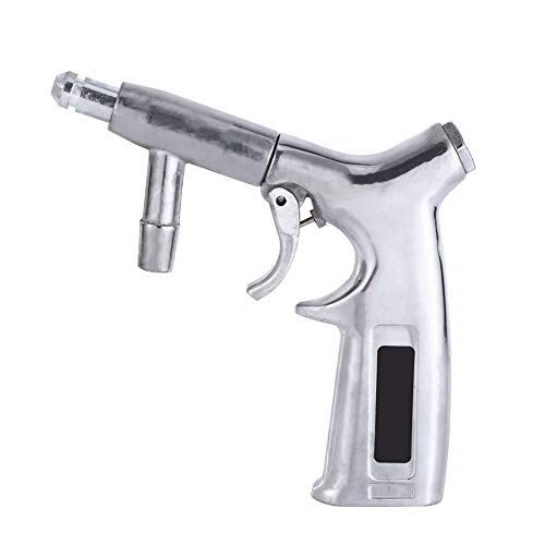GOTOTOP Druckluftpistole Luftblaspistole 60-120PSI Sandstrahlpistole Sandstrahlgerät Werkzeug mit 4 Düse(5mm&6mm) Gerät mit Auslöser von GOTOTOP