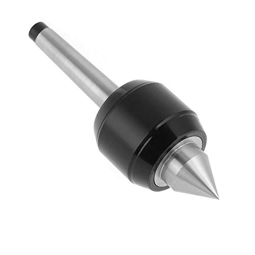 MT1 Live Center Zentrierspitze 60 Grad Reitstock Mitlaufende Körnerspitze Drehmaschine Stahl Punkt Drechsel für Maschine Taper CNC Drehwerkzeug Tornio Metall von GOTOTOP