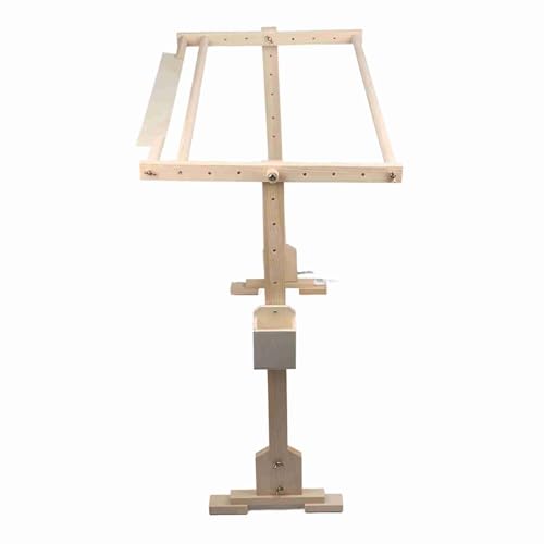 Stickständer 14CT 360 Grad Einstellbar Stickrahmen Stickerei Kreuzstichrahmen Ständer Kreuzstich Kreuzstich Nadelarbeiten Stickrahmen eckig Handarbeit Werkzeug (LL) von GOTOTOP