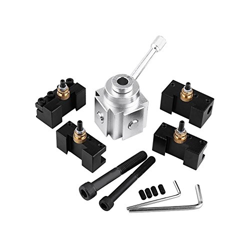 Tool Post Holders, Schnellwechsel Reibahle Drehstange, Drehmaschine Werkzeughalter Schraube Kit Set Boring Bar Drehen Schlüssel Halter von GOTOTOP