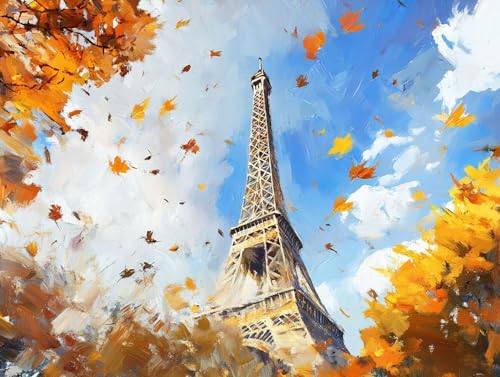 5D Diamond Painting Architektur, Herbst Diamond Painting Erwachsene Kinder, DIY Crystal Art Bilder Basteln Erwachsene Anfänger Set für Heim Schlafzimmer Wohnzimmer Deko, Geschenke 20x30cm F9-93E 5D Diamond Painting Architektur, Herbst Diamond Painting Erwachsene Kinder, DIY Crystal Art Bilder Basteln Erwachsene Anfänger Set für Heim Schlafzimmer Wohnzimmer Deko, Geschenke 20x30cm F9-93E von GOUFEENG