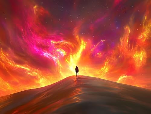 5D Diamond Painting Landschaft, Orange Color Diamond Painting Erwachsene Kinder, DIY Crystal Art Bilder Basteln Erwachsene Anfänger Set für Heim Schlafzimmer Wohnzimmer Deko, Geschenke 40x55cm Q1-8N9 5D Diamond Painting Landschaft, Orange Color Diamond Painting Erwachsene Kinder, DIY Crystal Art Bilder Basteln Erwachsene Anfänger Set für Heim Schlafzimmer Wohnzimmer Deko, Geschenke 40x55cm Q1-8N9 von GOUFEENG