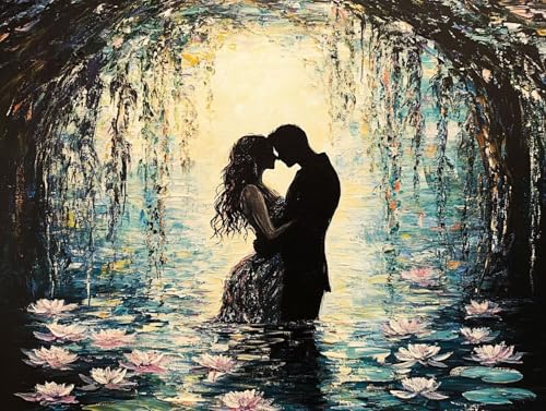5D Diamond Painting Paar, Landschaft Diamond Painting Erwachsene Kinder, DIY Crystal Art Bilder Basteln Erwachsene Anfänger Set für Heim Schlafzimmer Wohnzimmer Deko, Geschenke Frauen 20x30 cm AW-7G5 5D Diamond Painting Paar, Landschaft Diamond Painting Erwachsene Kinder, DIY Crystal Art Bilder Basteln Erwachsene Anfänger Set für Heim Schlafzimmer Wohnzimmer Deko, Geschenke Frauen 20x30 cm AW-7G5 von GOUFEENG