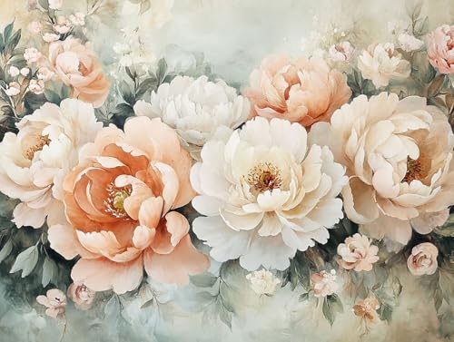 5D Diamond Painting Pfingstrose, Rosa Diamond Painting Erwachsene Kinder, DIY Crystal Art Bilder Basteln Erwachsene Anfänger Set für Heim Schlafzimmer Wohnzimmer Deko, Geschenke 20x30 cm KY-48O 5D Diamond Painting Pfingstrose, Rosa Diamond Painting Erwachsene Kinder, DIY Crystal Art Bilder Basteln Erwachsene Anfänger Set für Heim Schlafzimmer Wohnzimmer Deko, Geschenke 20x30 cm KY-48O von GOUFEENG