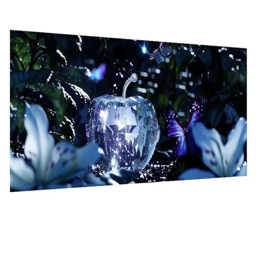 DIY 5D Diamond Painting Schmetter, Diamant Painting Bilder Apfel, Diamond Painting Erwachsene Viereckige Steine Crystal Art Paintings für Zimmer Deko Wand Aesthetic, Frauen Geschenk 70x165cm W-9267 DIY 5D Diamond Painting Schmetter, Diamant Painting Bilder Apfel, Diamond Painting Erwachsene Viereckige Steine Crystal Art Paintings für Zimmer Deko Wand Aesthetic, Frauen Geschenk 70x165cm W-9267 von GOUFEENG