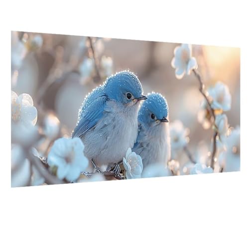DIY 5D Diamond Painting Winter, Diamant Painting Bilder Vogel, Diamond Painting Erwachsene Viereckige Steine Crystal Art Paintings für Zimmer Deko Wand Aesthetic, Frauen für Geschenk 40x95cm W-4 DIY 5D Diamond Painting Winter, Diamant Painting Bilder Vogel, Diamond Painting Erwachsene Viereckige Steine Crystal Art Paintings für Zimmer Deko Wand Aesthetic, Frauen für Geschenk 40x95cm W-4 von GOUFEENG