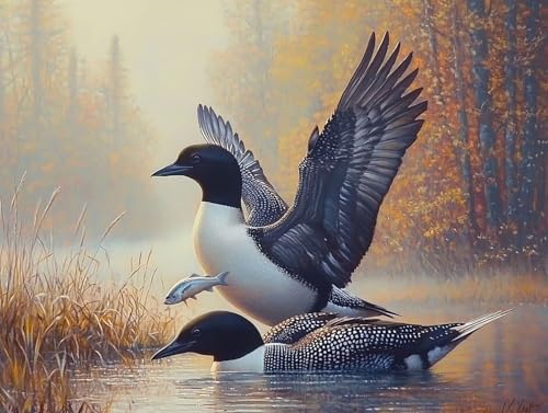 Ente Diamond Painting Erwachsene Groß XXL 20x30cm, 5D Diamond Painting Landschaft, DIY Runden Steine Kristall Kunst Basteln Erwachsene Anfänger Set, Wand Deko Wohnzimmer, Geschenke für Frauen 6S-1WQ Ente Diamond Painting Erwachsene Groß XXL 20x30cm, 5D Diamond Painting Landschaft, DIY Runden Steine Kristall Kunst Basteln Erwachsene Anfänger Set, Wand Deko Wohnzimmer, Geschenke für Frauen 6S-1WQ von GOUFEENG