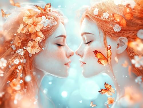 Frau Diamond Painting Erwachsene Groß XXL 20x30cm, 5D Diamond Painting Orange Color, DIY Runden Steine Kristall Kunst Basteln Erwachsene Anfänger Set, Wand Deko Wohnzimmer, Geschenke für Frauen X4-639 Frau Diamond Painting Erwachsene Groß XXL 20x30cm, 5D Diamond Painting Orange Color, DIY Runden Steine Kristall Kunst Basteln Erwachsene Anfänger Set, Wand Deko Wohnzimmer, Geschenke für Frauen X4-639 von GOUFEENG