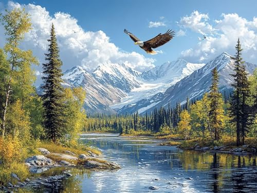 Gebirge Diamond Painting Erwachsene Groß XXL 35x45cm, 5D Diamond Painting See, DIY Runden Steine Kristall Kunst Basteln Erwachsene Anfänger Set, Wand Deko Wohnzimmer, Geschenke für Frauen 17-W3A Gebirge Diamond Painting Erwachsene Groß XXL 35x45cm, 5D Diamond Painting See, DIY Runden Steine Kristall Kunst Basteln Erwachsene Anfänger Set, Wand Deko Wohnzimmer, Geschenke für Frauen 17-W3A von GOUFEENG