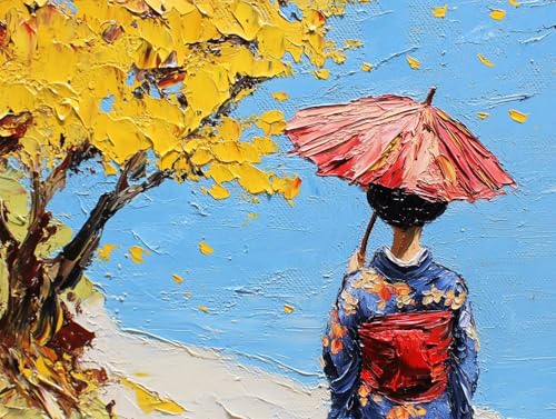 Geisha Diamond Painting Erwachsene Groß XXL 50x65cm, 5D Diamond Painting Frau, DIY Runden Steine Kristall Kunst Basteln Erwachsene Anfänger Set, Wand Deko Wohnzimmer, Geschenke für Frauen 80-O4J Geisha Diamond Painting Erwachsene Groß XXL 50x65cm, 5D Diamond Painting Frau, DIY Runden Steine Kristall Kunst Basteln Erwachsene Anfänger Set, Wand Deko Wohnzimmer, Geschenke für Frauen 80-O4J von GOUFEENG