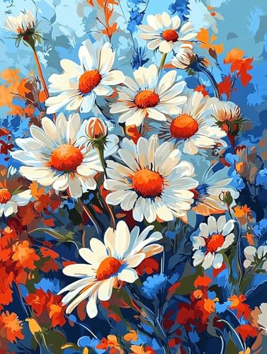 Malen Nach Zahlen Blume Malen Nach Zahlen Erwachsene PflanzePaint by Numbers Adult DIY Handgemaltes Ölgemälde Kinder Bastelnset mit Pinsel und Acrylfarben für Zimmer Deko 80x110 cm Rahmenlos QY-6 Malen Nach Zahlen Blume Malen Nach Zahlen Erwachsene PflanzePaint by Numbers Adult DIY Handgemaltes Ölgemälde Kinder Bastelnset mit Pinsel und Acrylfarben für Zimmer Deko 80x110 cm Rahmenlos QY-6 von GOUFEENG