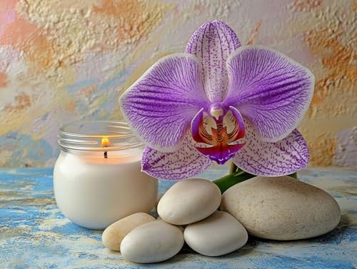 Orchidee Diamond Painting Erwachsene Groß XXL 20x30cm, 5D Diamond Painting Lila, DIY Runden Steine Kristall Kunst Basteln Erwachsene Anfänger Set, Wand Deko Wohnzimmer, Geschenke für Frauen 4I-R6O Orchidee Diamond Painting Erwachsene Groß XXL 20x30cm, 5D Diamond Painting Lila, DIY Runden Steine Kristall Kunst Basteln Erwachsene Anfänger Set, Wand Deko Wohnzimmer, Geschenke für Frauen 4I-R6O von GOUFEENG
