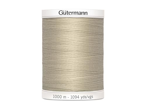 Gütermann Nähgarn, 1000 m, 100 % Polyester, Farbe 722 Beige Gütermann Nähgarn, 1000 m, 100 % Polyester, Farbe 722 Beige von GOVVOM