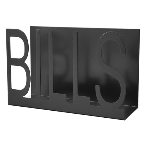GOWENIC Desktop -Buchstaben Porta, Desktop -Organisator Weit (BLACK) von GOWENIC