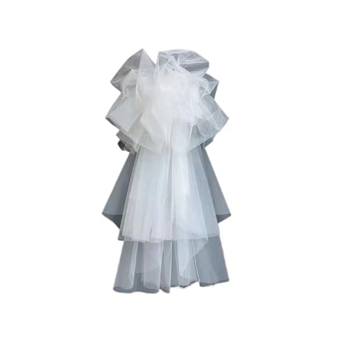 GOXQIT Brautschleier Retro-Hochzeitsschleier, kurzer Hochzeits-Tüllschleier, großer Schleier for Hochzeit, Verlobung, Haarschmuck GOXQIT Brautschleier Retro-Hochzeitsschleier, kurzer Hochzeits-Tüllschleier, großer Schleier for Hochzeit, Verlobung, Haarschmuck von GOXQIT