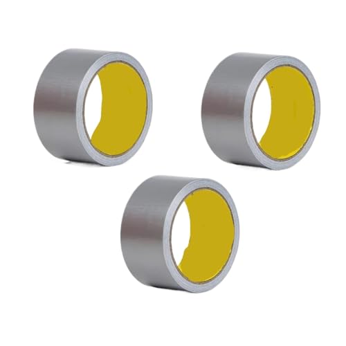 GOXQIT Reparaturband Selbstklebendes Gewebe-Klebeband, Reparatur von Elektrofahrradsitzen, Planenreparatur, blockiert Wasser und hinterlässt keinen Kleber für Outdoor Risse Lecke(5rolls-silver-45mm) GOXQIT Reparaturband Selbstklebendes Gewebe-Klebeband, Reparatur von Elektrofahrradsitzen, Planenreparatur, blockiert Wasser und hinterlässt keinen Kleber für Outdoor Risse Lecke(5rolls-silver-45mm) von GOXQIT