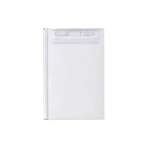 Klemmbretter 4 stücke Zwischenablage Transparent A4 Zwischenablage A5 Papier Halter Schreibtafel Mit Profil Clip for Memos Form Dokument für Dokumente(A5) von GOXQIT