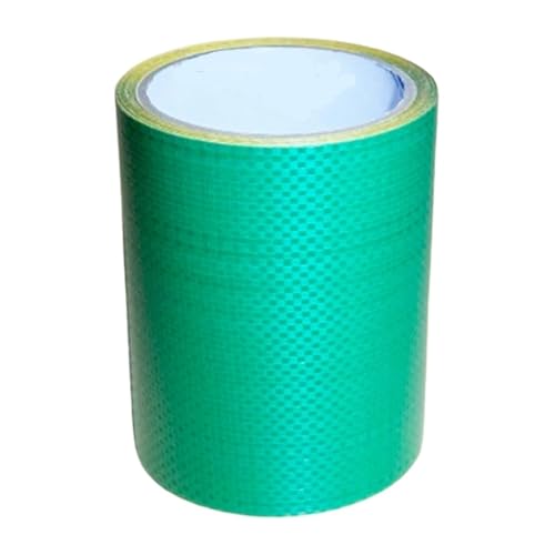 Reparaturband Reparaturklebeband for Zeltplanen, gummiertes Klebeband, wasserdichtes Klebeband, schwarzes Klebeband, dekoratives Gewebeband for die Automobilindustrie für Outdoor Risse Lecke(Green,12M von GOXQIT