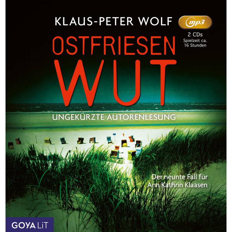 Ostfriesenwut,2 Audio-Cd, Mp3 - Klaus-Peter Wolf (Hörbuch) von GOYALIT