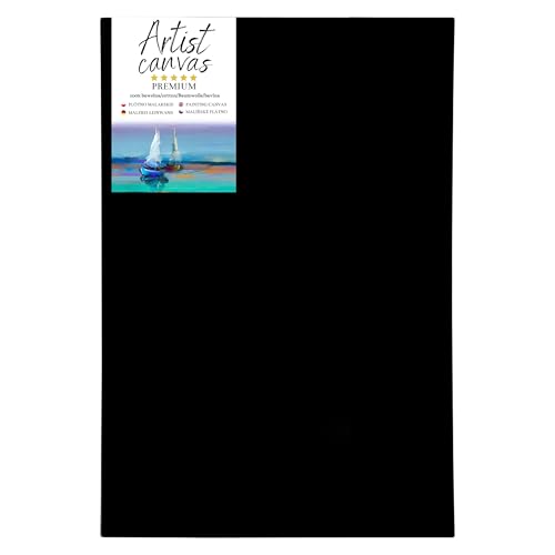 GP TONER Keilrahmen Leinwand Baumwolle Schwarz Leinwände Künstlerbedarf Malen verschiedene Größen Holzleisten 60x80 cm GP TONER Keilrahmen Leinwand Baumwolle Schwarz Leinwände Künstlerbedarf Malen verschiedene Größen Holzleisten 60x80 cm von GP TONER