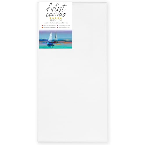 GP TONER Keilrahmen Leinwand Baumwolle Weiß Leinwände Künstlerbedarf Malen verschiedene Größen Holzleisten 50x100 cm GP TONER Keilrahmen Leinwand Baumwolle Weiß Leinwände Künstlerbedarf Malen verschiedene Größen Holzleisten 50x100 cm von GP TONER