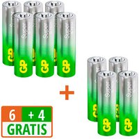 10 GP Batterien SUPER Micro AAA 1,5 V von GP