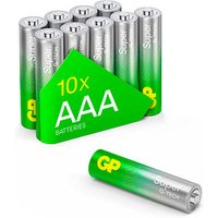 10 GP Batterien SUPER Micro AAA 1,5 V von GP