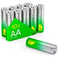 10 GP Batterien SUPER Mignon AA 1,5 V von GP
