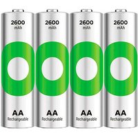 4 GP Akkus ReCyko+ Mignon AA 2.600 mAh von GP