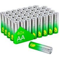 40 GP Batterien SUPER Mignon AA 1,5 V von GP