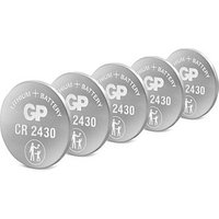 5 GP Knopfzellen CR2430 3,0 V von GP