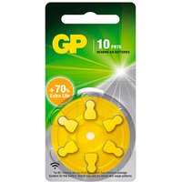 6 GP Knopfzellen ZA10 1,45 V von GP